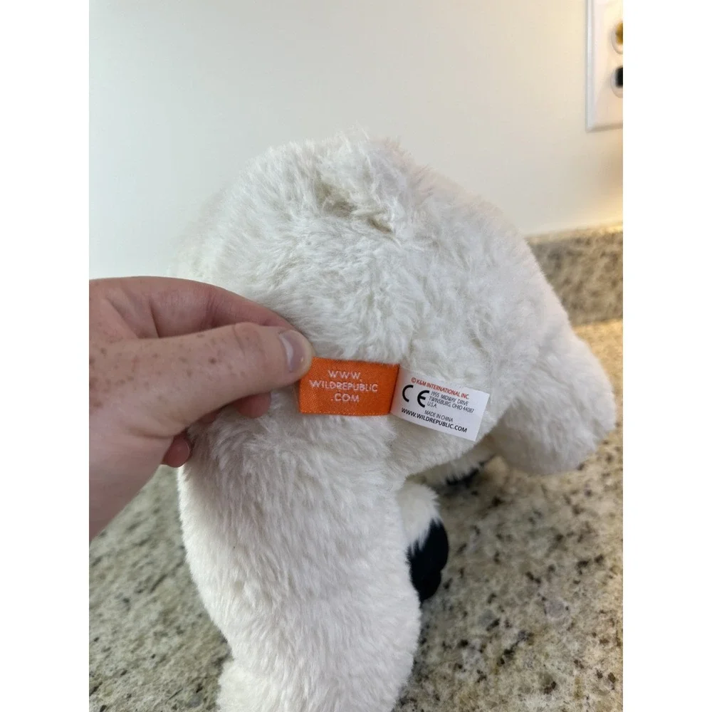 Wild Republic Baby Polar Bear Plush Stuffed Animal Arctic Soft Cuddly